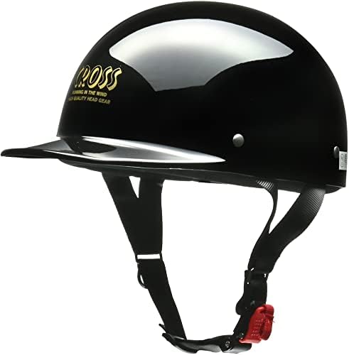 リード工業(LEAD) バイクヘルメット クロス ハーフ ブラック フリー CR680 -