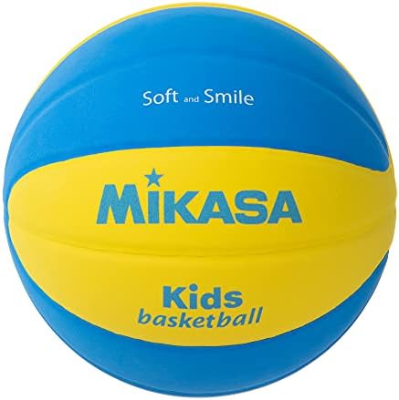 ミカサ(MIKASA) スマイルバスケットボール 5号 (小学生向け) イエロー/ブルー・イエロー/オレンジ ミニバス EVA SB5-YBL SB512-YO
