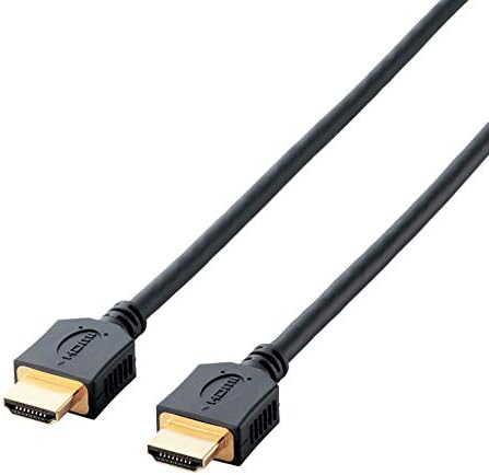 エレコム HDMI ケーブル 1.5m ハイスピード 4K × 2K対応 ノーマルタイプ ブラック DH-HD14ER15BK