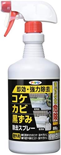 アサヒペン 屋外用コケ・カビ・黒ずみ除去スプレー 800g