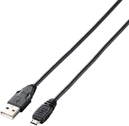 エレコム USBケーブル (microB) USB2.0 (USB A オス to microB オス) PlayStation4対応 1.5m ブラック U2C-AMB15BK