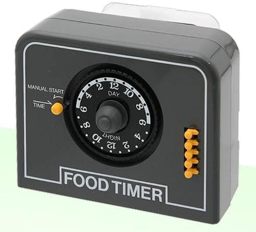 ニッソー FOOD TIMER(フードタイマー) 観賞魚用自動給餌器 グレー
