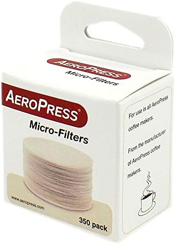 AeroPress(エアロプレス) コーヒー フィルター 350枚 ペーパー 交換用 エアロプレス&エアロプレスゴーに使用可能