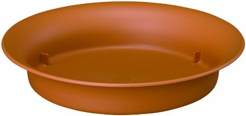 大和プラスチック 鉢皿ノア 8号 φ240×H45 ブラウン