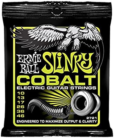 ERNIE BALL 2721 エレキギター弦 (10-46) COBALT REGULAR SLINKY コバルト・レギュラー・スリンキー