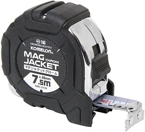 コメロン コンベックス マグジャケット クローム25 テープ幅25mm 7.5m KMC-31CM