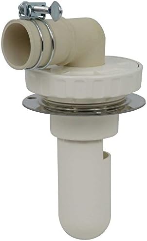 カクダイ 洗濯機用 排水トラップ におい防止 床直接取り付け 呼50VU管用 ステンレスプレート付 通気弁付 426-002