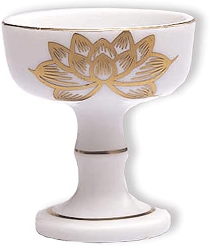 日本香堂(Nippon Kodo) 仏器 陶器(白磁) 5.4cm×5.6cm×6.5cm
