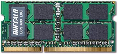 BUFFALO PC3L-12800対応 204PIN DDR3 SDRAM 8GB D3N1600-L8G