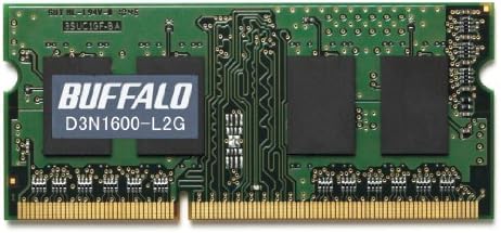 BUFFALO PC3L-12800対応 204PIN DDR3 SDRAM 2GB D3N1600-L2G