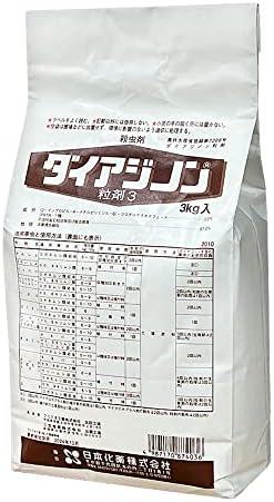 日本化薬 殺虫剤 ダイアジノン粒剤3 3kg