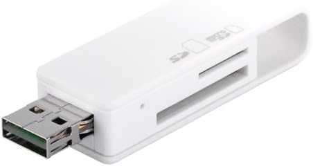 バッファロー BUFFALO 高速カードリーダー/ライター どっちもUSBコネクター搭載モデル ホワイト (PlayStation4 PS4 動作確認済)BSCRD05U2WH