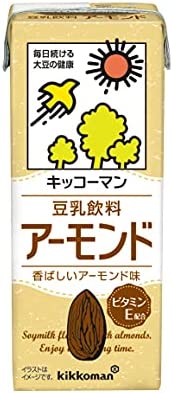 キッコーマン 豆乳飲料 アーモンド 200ml ×18本