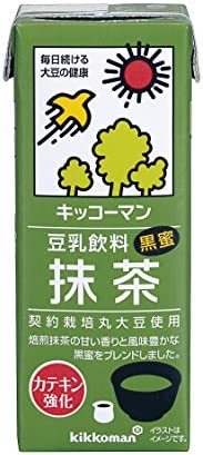 キッコーマン 豆乳飲料 抹茶 200ml ×18本
