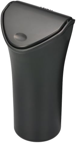 カーメイト 車用 ゴミ箱 ボトル型 純正カップホルダー用 ブラック CZ369