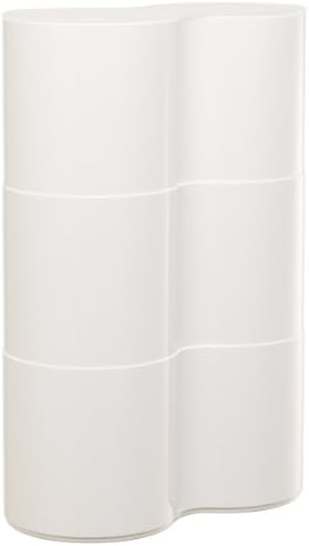 ISETO (伊勢藤) トイレ収納 ホワイト 約W25×D12.9×H36.9cm