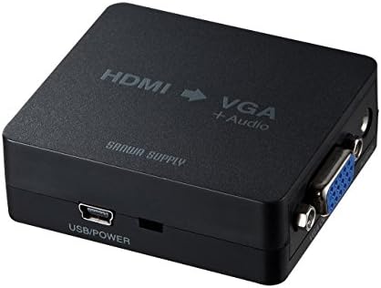 サンワサプライ HDMI信号VGA変換コンバーター VGA-CVHD1