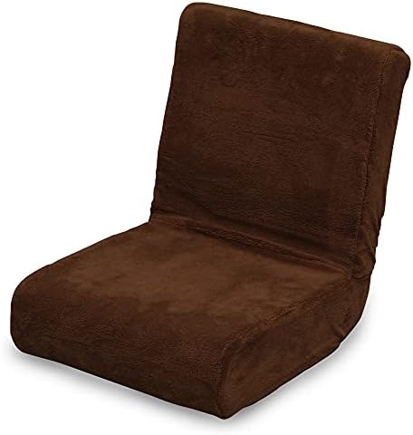 アイリスオーヤマ 座椅子 & 枕 2way ふわふわ フロアチェア コンパクト 折りたたみ 収納 ': 'スチール・金属 ブラウン ZC-9