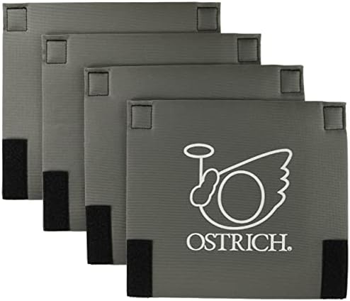 オーストリッチ(OSTRICH) 輪行アクセサリー (フレームカバーC) 4枚セット グレー