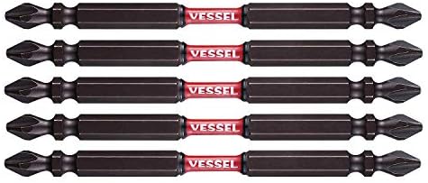 ベッセル(VESSEL) サキスボ トーションビット 両頭 +2×φ4×110mm 5本組 SST5P2110