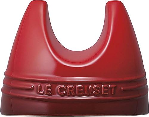 ル・クルーゼ(Le Creuset) ふた立て リッド・スタンド チェリーレッド