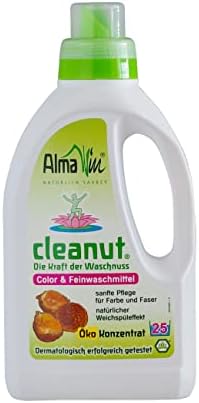 AlmaWin(アルマウィン) ランドリーリキッドクリナッツ 750ml 洗濯用洗剤 洗濯洗剤 オーガニック洗剤 すすぎ1回 洗剤