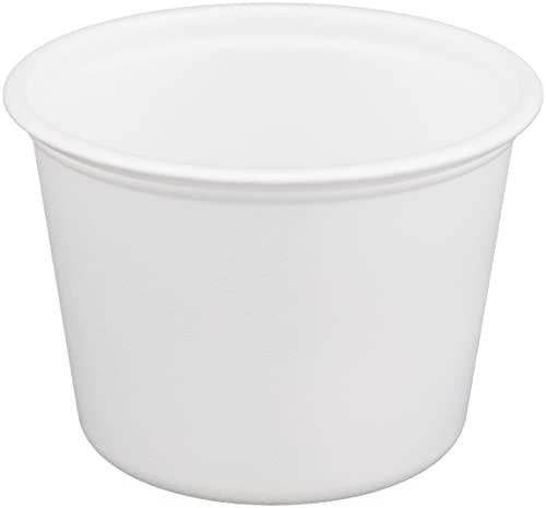 中央化学 日本製 使い捨て容器 CFカップ 85-180 身 100枚入サイズ:約8.2×8.2×5.9cm ホワイト