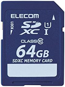 エレコム SDXCカード 64GB UHS-I対応 class10 データ復旧サービス付 MF-FSD064GC10R