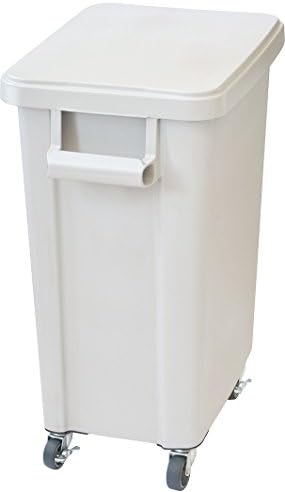 リス ゴミ箱 業務用 厨房用キャスターペール グレー 70L 排水栓付き 日本製