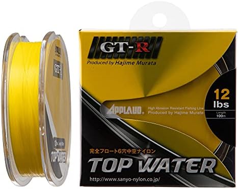 サンヨーナイロン アプロード GT-R TOP WATER フローティングイエロー 100m