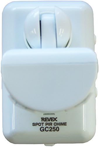 リーベックス(Revex) チャイム 人感センサー アラーム 警告音 防犯 来客 GC250 ホワイト