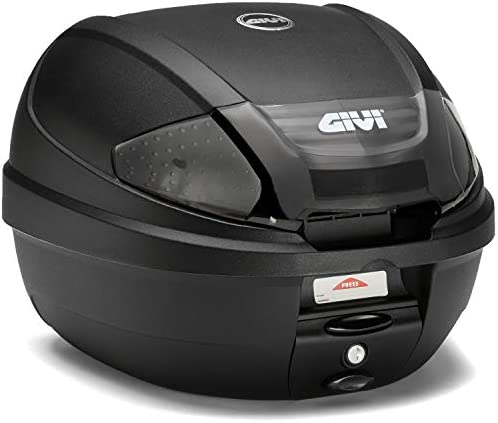 GIVI(ジビ) バイク用 リアボックス モノロック 30L E300NT2 未塗装ブラック スモークレンズ 91507