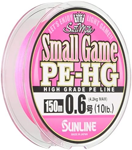 サンライン(SUNLINE) PEライン ソルティメイト スモールゲーム HG 150m サクラピンク
