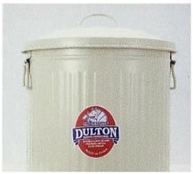 ダルトン(Dulton) ミニガベージカンSサイズ 3.5L アイボリー ゴミを入れる物こそ綺麗だと思う物を使いたい ふた付きゴミ箱 ブリキ缶 高さ240mm 直径185mm 100-105-IVS