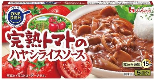 ハウス 完熟トマトのハヤシライスソース 92g×5個