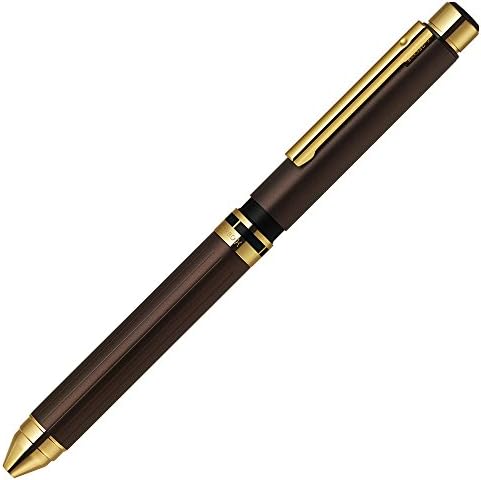 ゼブラ 多機能ペン シャーボX プレミアム TS10 ブラウンゴールド SB21-C-EG 本体サイズ:142.9x15.5x11.8mm/26.0g