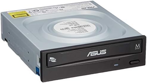 Asus Windows10対応 M-DISC対応 最大24倍速書込 SATA接続 DVD/CDライティングソフト付き DRW-24D5MT