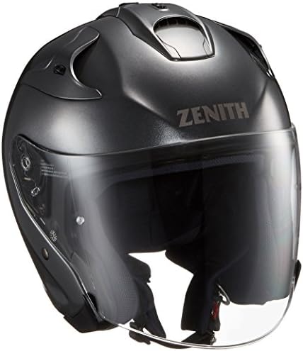 ヤマハ(Yamaha)バイクヘルメット ジェット YJ-17 ZENITH-P ダークメタリックシルバー XL (頭囲 60cm~61cm未満) 90791-2323X