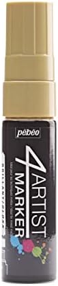 ペベオ(Pebeo) 不透明油性ペイントマーカー 4アーティスト マーカー 15mmフラット ゴールド 355