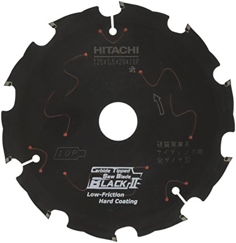 HiKOKI(ハイコーキ) スーパーチップソー(全ダイヤ・ブラックII)硬質窯業系サイディング用(外径125mm) 0033-6995