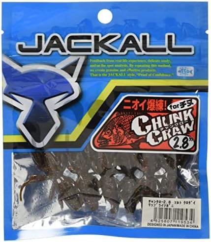 JACKALL(ジャッカル) ワーム チャンクロー クロダイ 2.8インチ