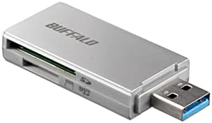 バッファロー BUFFALO USB3.0 microSD/SDカード専用カードリーダー シルバー BSCR27U3SV