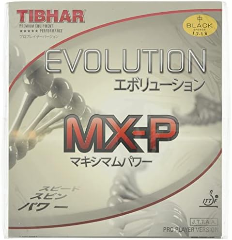 ティバー(TIBHAR) 卓球 ラバー エボリューション MX-P 回転系ハイテンション