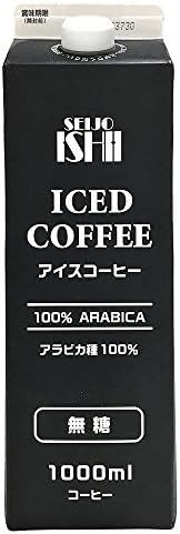 成城石井 アイスコーヒー 無糖 1000ml×12本 (紙パック)