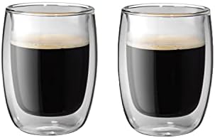 ZWILLING ツヴィリング 「 ダブルウォール グラス コーヒー 200ml 2pcs セット 」タンブラー 耐熱 保冷 保温 二重構造 コーヒーカップ 電子レンジ対応 39500-076