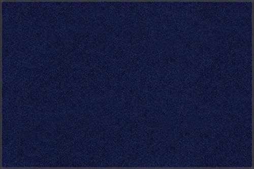 日本製 クリーンテックス・ジャパン(Kleen-Tex) 万能玄関マット スタンダードマットS ネイビー・ブルー 40×60cm AM00164