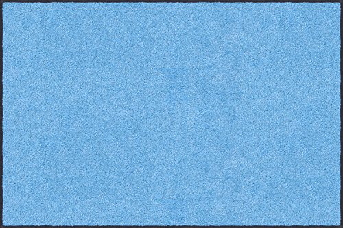 日本製 クリーンテックス・ジャパン(Kleen-Tex) 万能玄関マット スタンダードマットS スカイ・ブルー 40×60cm AM00160