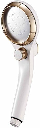 SANEI アジャストシャワーヘッド 手元ボタンで勢い調節と一時止水 節水効果 ゴールド PS3032-80XA-GP