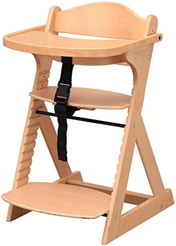 ヤマダモール | ベビーチェア テーブル付き 木製椅子 ハイチェア 14 