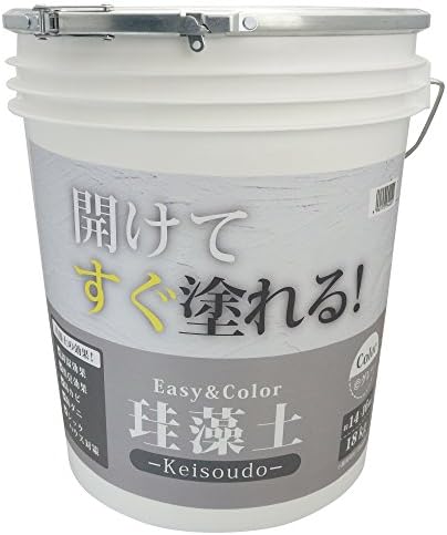 ワンウィル Easy&Color珪藻土 18kg グレー 3793060015